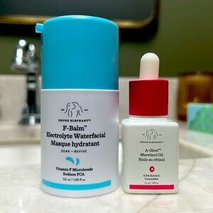 Drunk Elephant F-Balm and A-Gloei